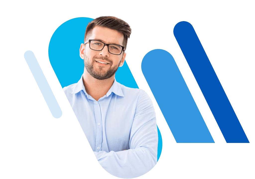 smiling business man portrait