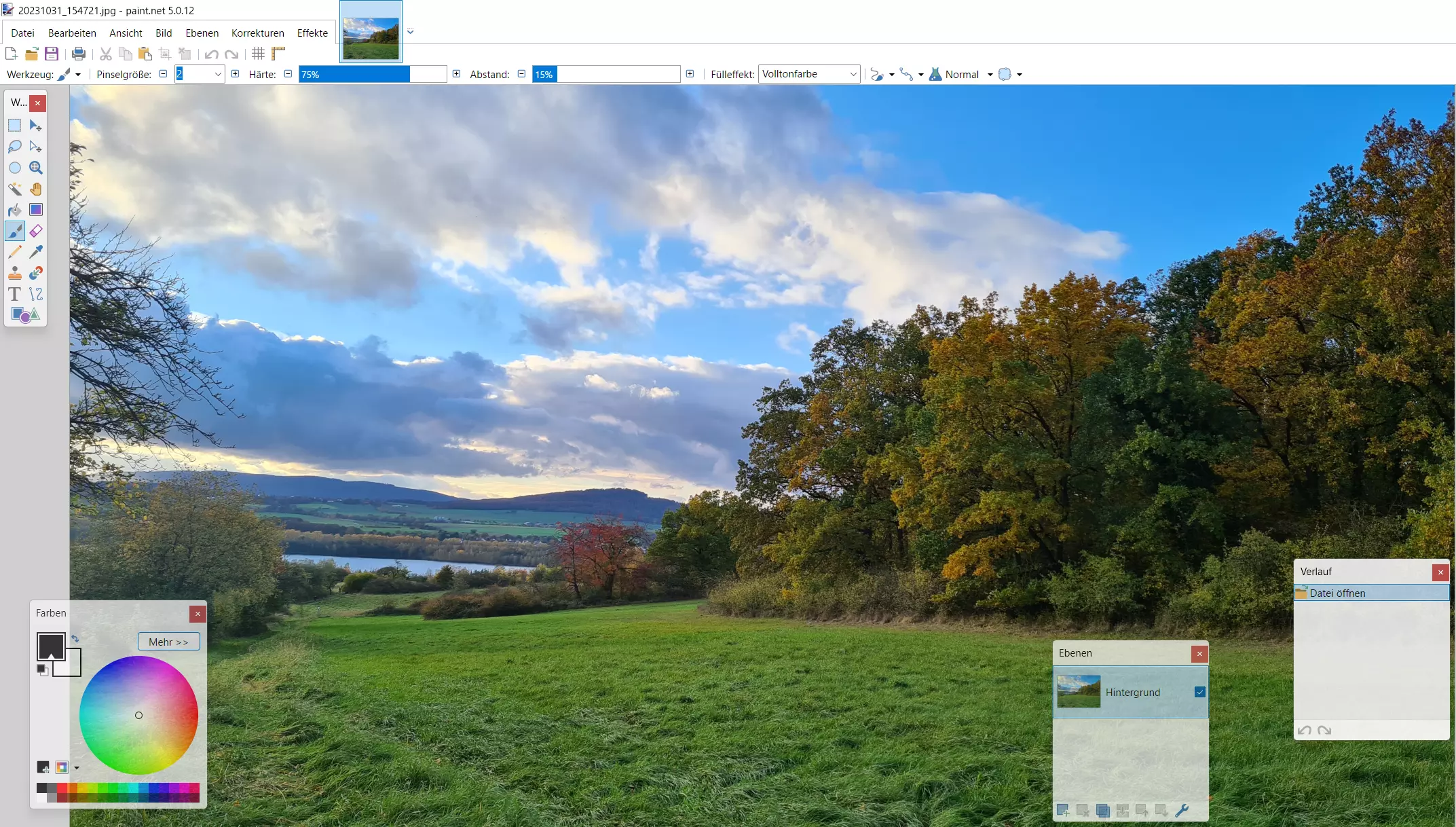 Bild: Screenshot aus Paint.NET
