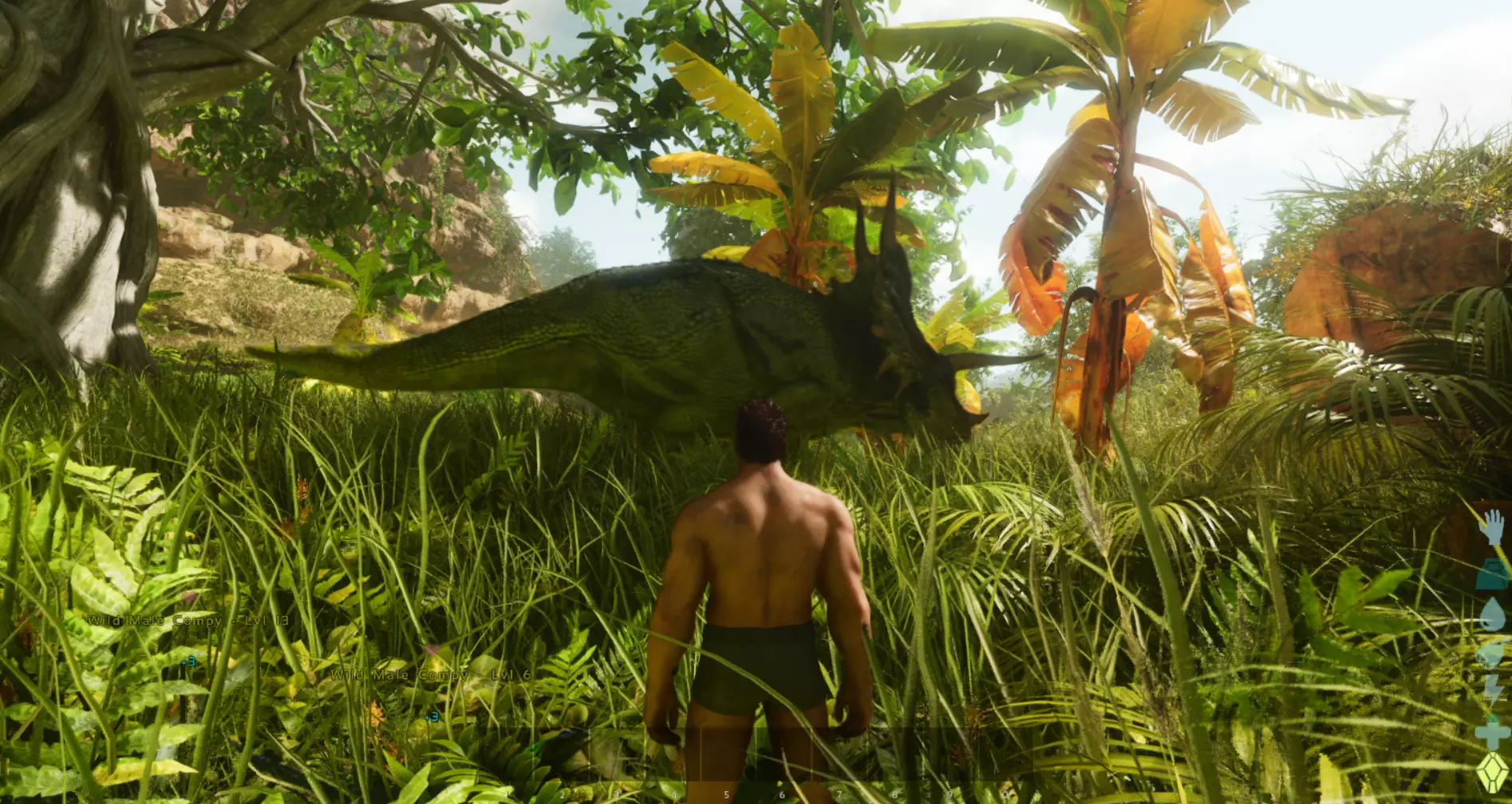 Bild: Ingame-Ansicht von ARK: Survival Ascended