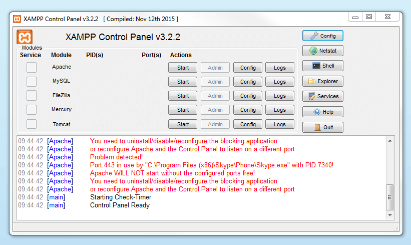 Xampp for windows 64 bit windows 10