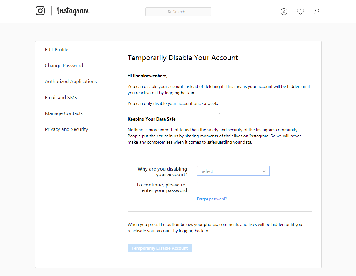 Delete Instagram  How to deactivate or delete your Instagram