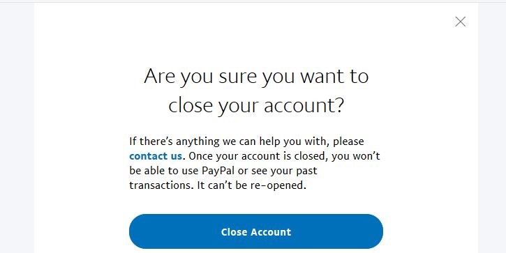 Deleting your PayPal here’s how to delete your account