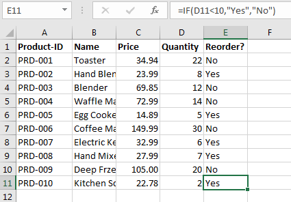 Excel If Formula Fundamentals Explained