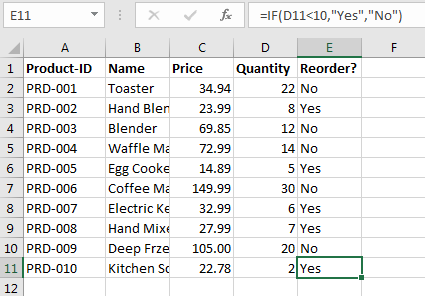 Excitement About Excel If Formula