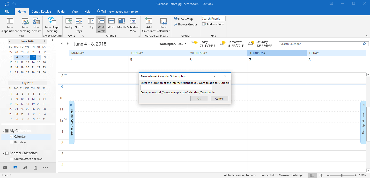How To Add Birthdays To Outlook Calendar