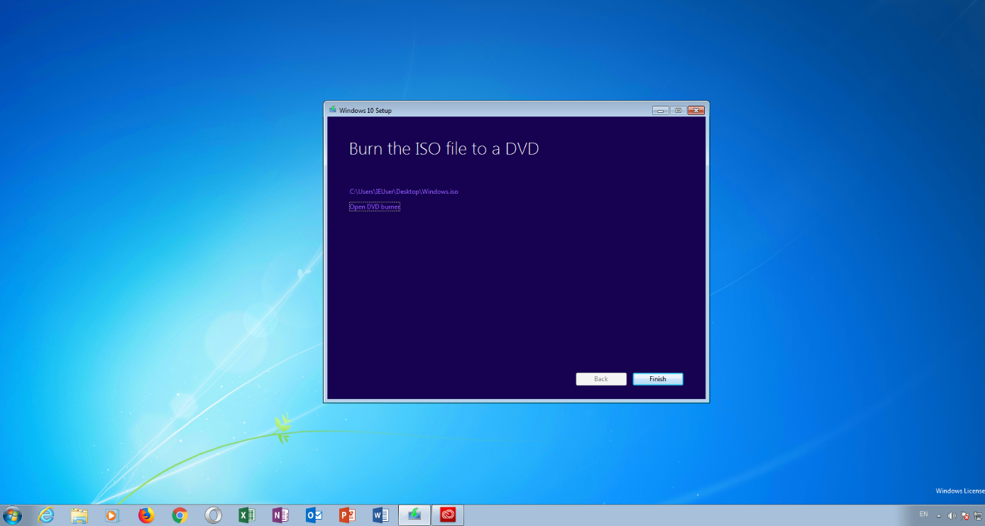 create windows 10 flash drive from iso