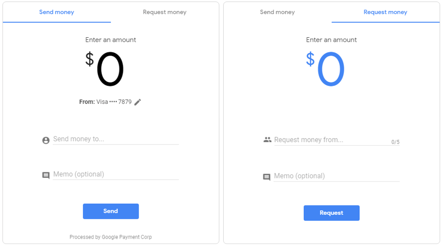 Send and request money via Google Pay