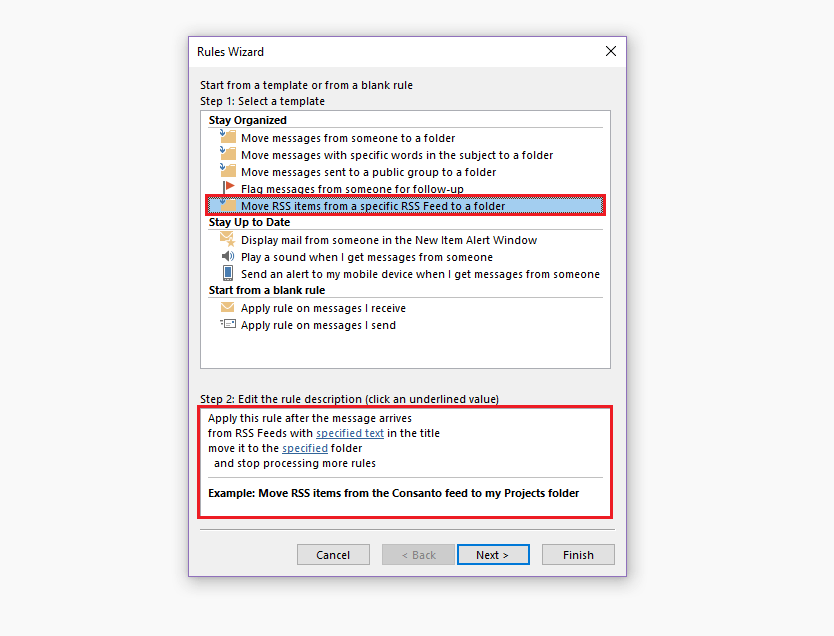 Creating Outlook Rules Here s How IONOS