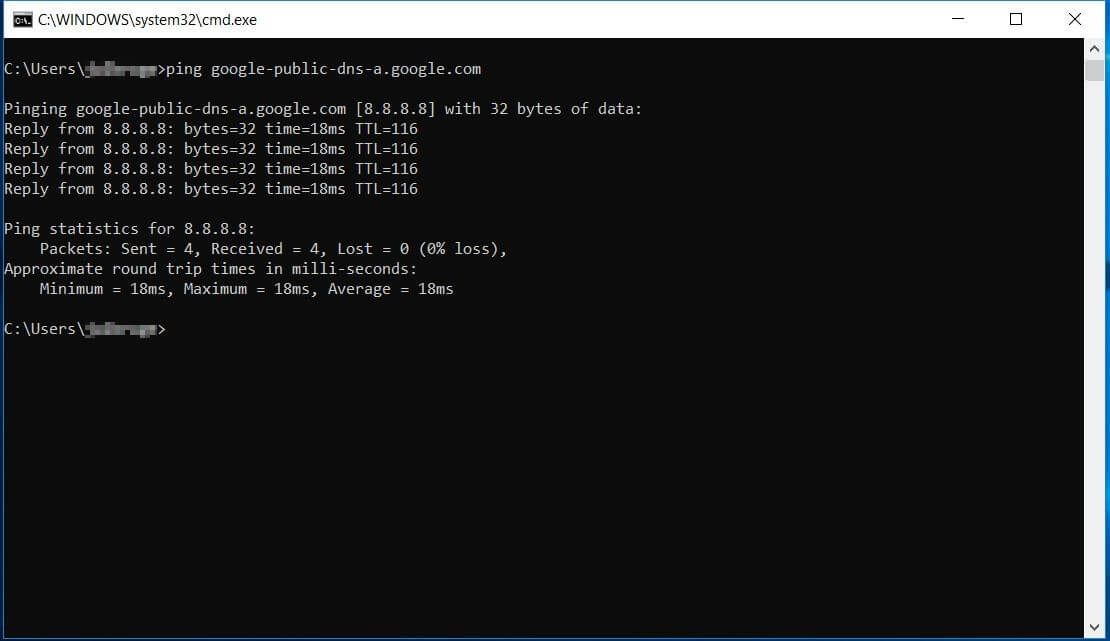 Ping Command Network Diagnostics In Windows Ionos