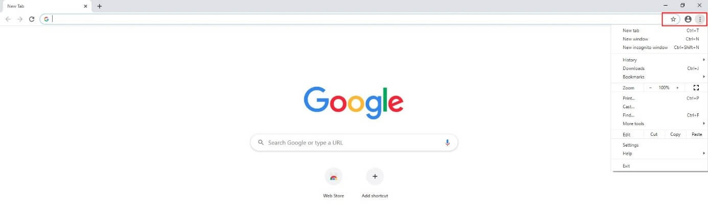 google chrome desktop shortcut open preset tabds