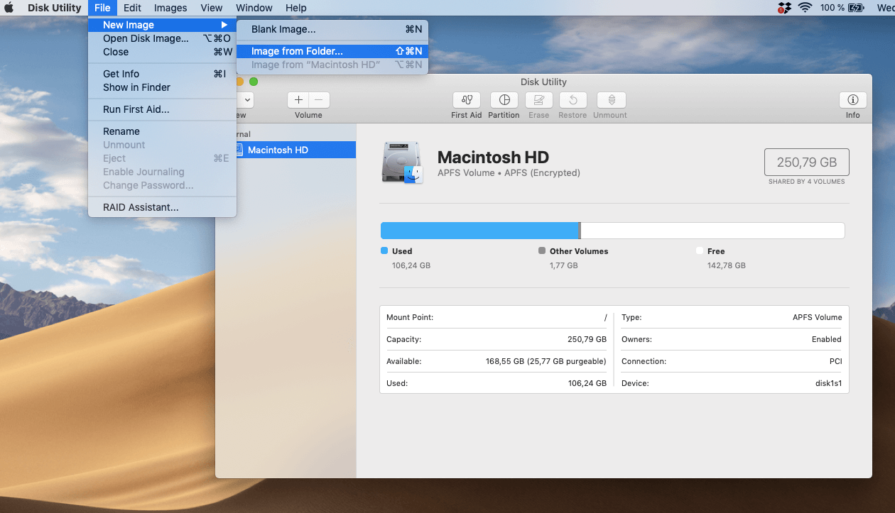 can i lock a folder on mac