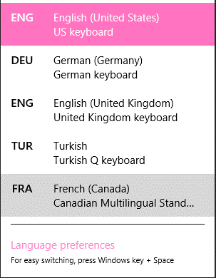 Change the keyboard language in Windows 8 – step by step - IONOS