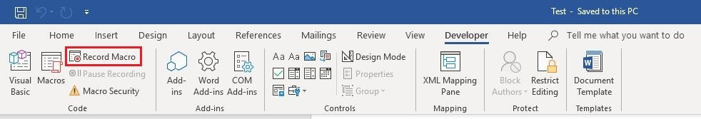 Word Macros Definition Guide And Examples Ionos