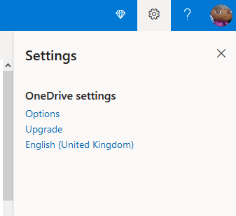 Default display language in OneDrive