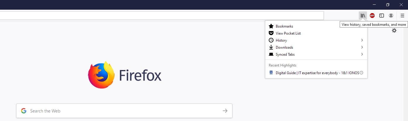 how to delete firefox history 59.0.1