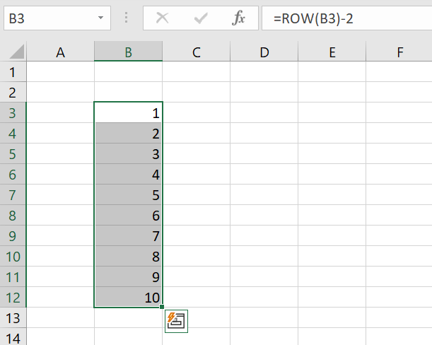 Num rows