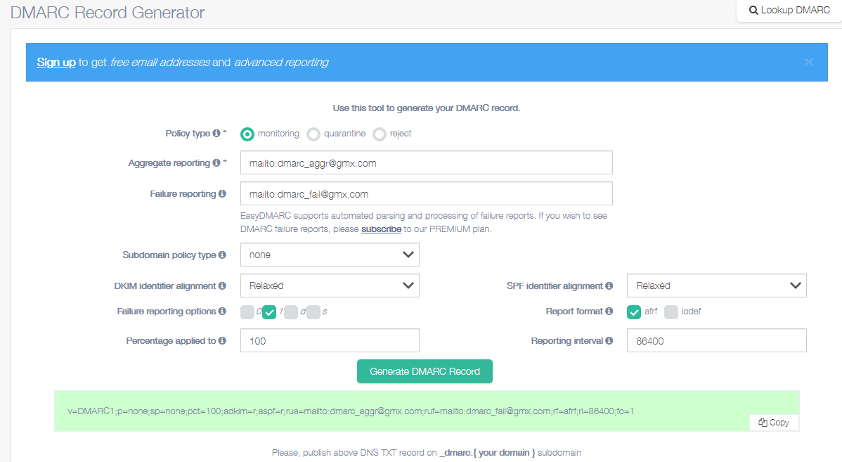 DMARC record: is it and how to set it up IONOS