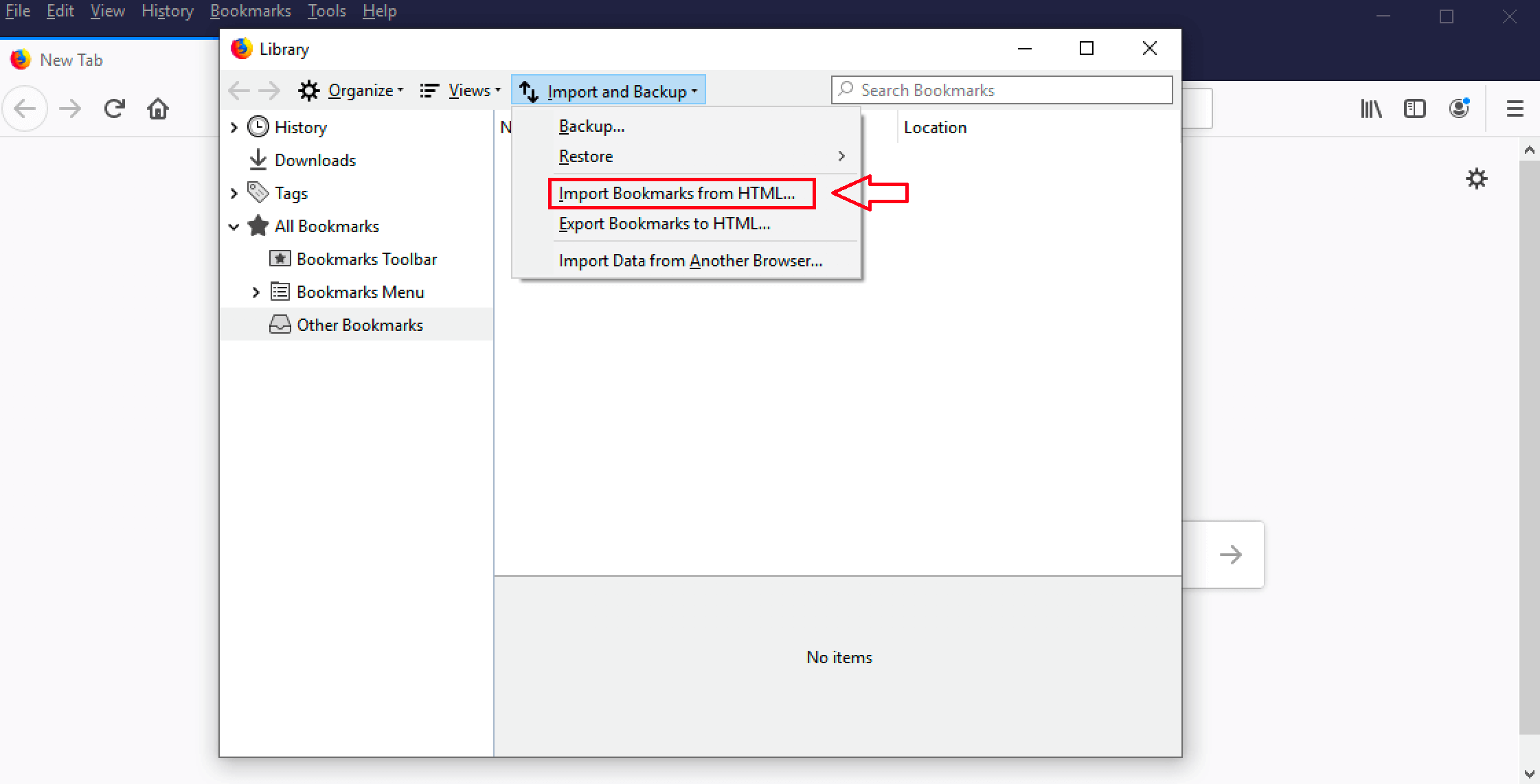 import bookmarks firefox import bookmarks firefox