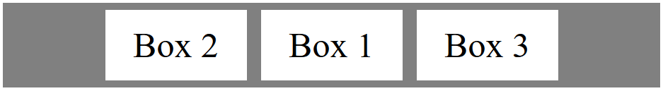 Individual distribution of Flexboxes