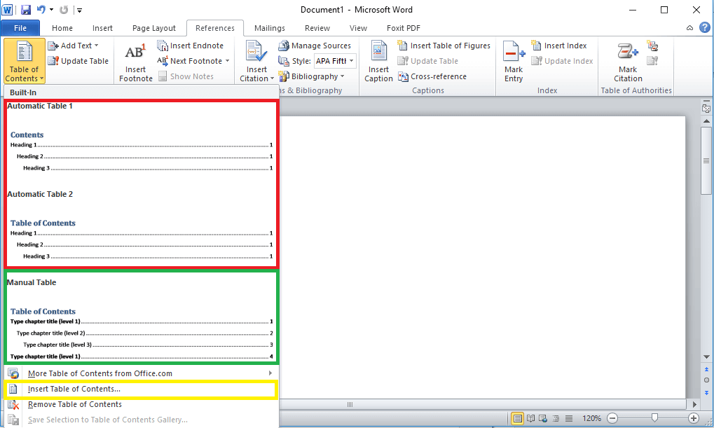 table of contents template microsoft word 2007 table of contents template microsoft word 2007