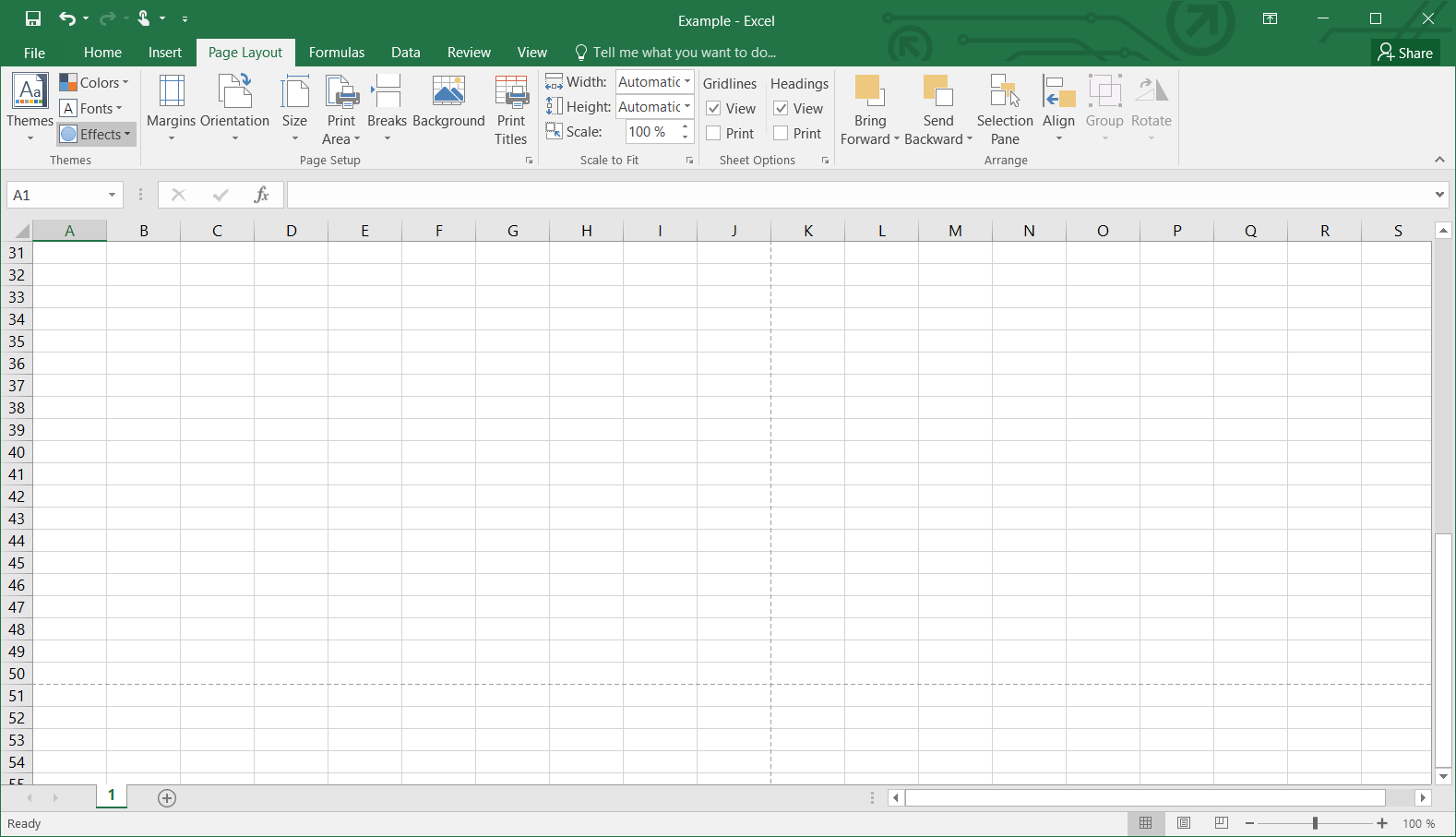 select-printable-area-excel