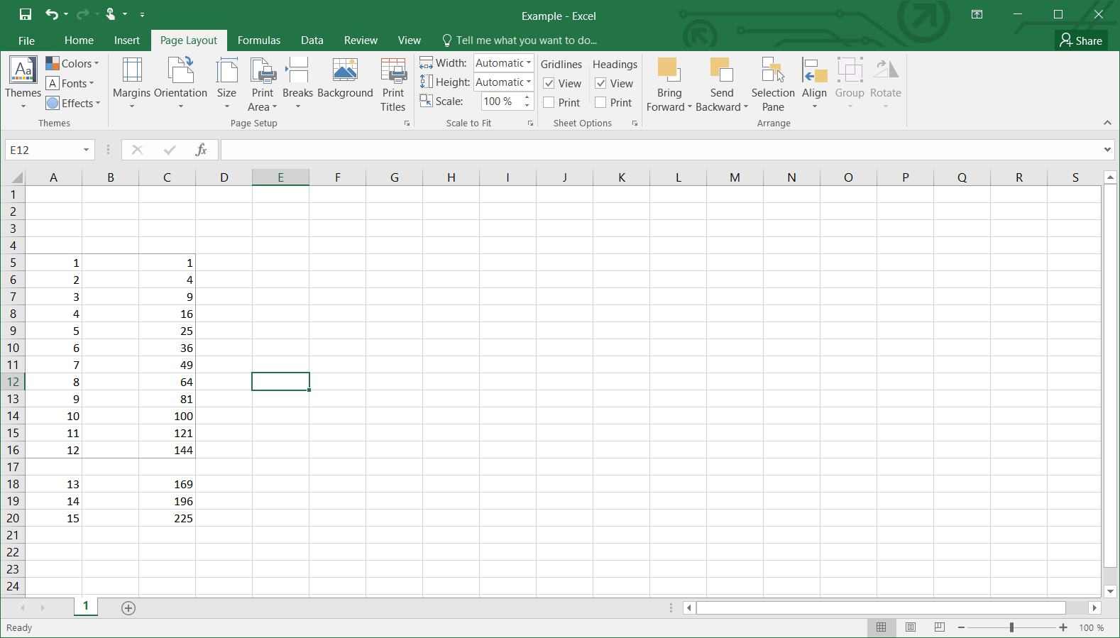 How To Select Printable Area In Excel