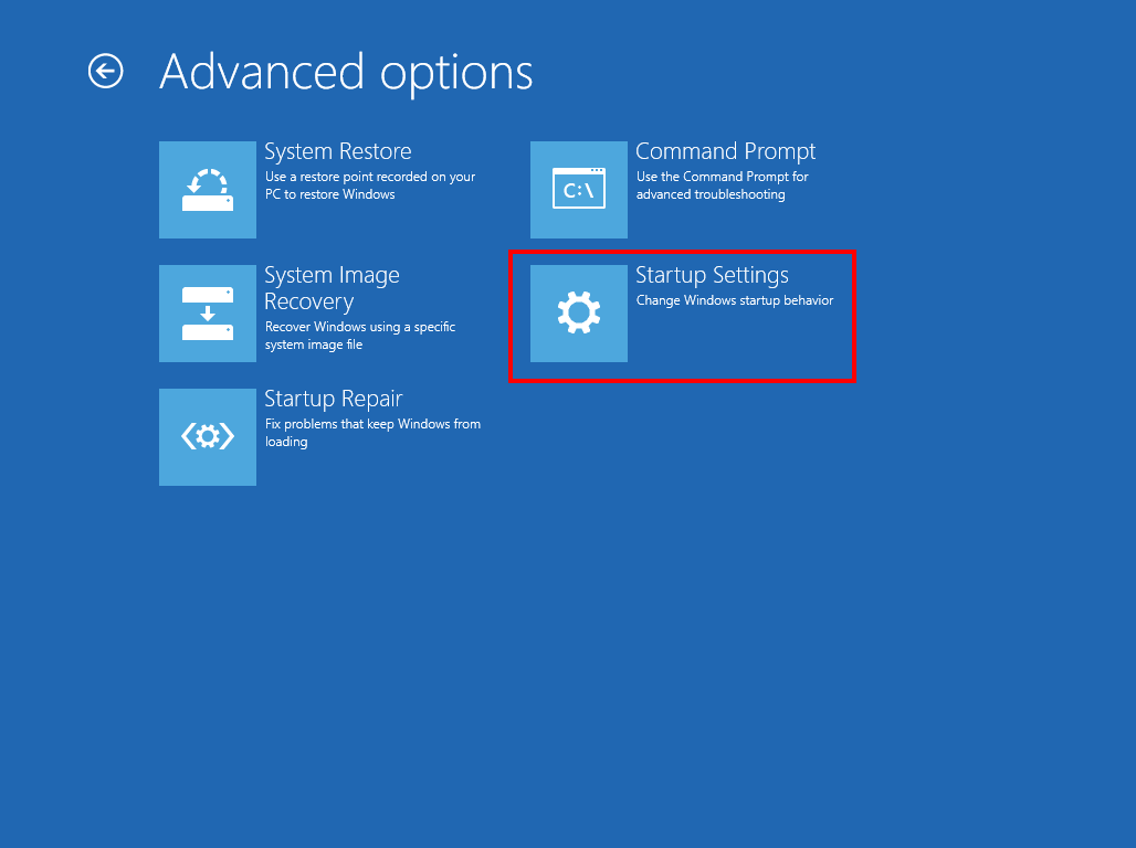 Run cmd.exe the command prompt in administrator mode on Windows 8.1 / 10