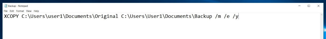 batch script example batch script example