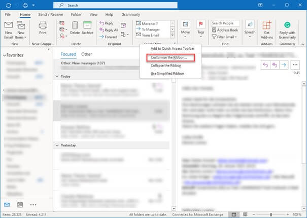 bag bande Fradrage How to print an Outlook email: simple and fast tips - IONOS