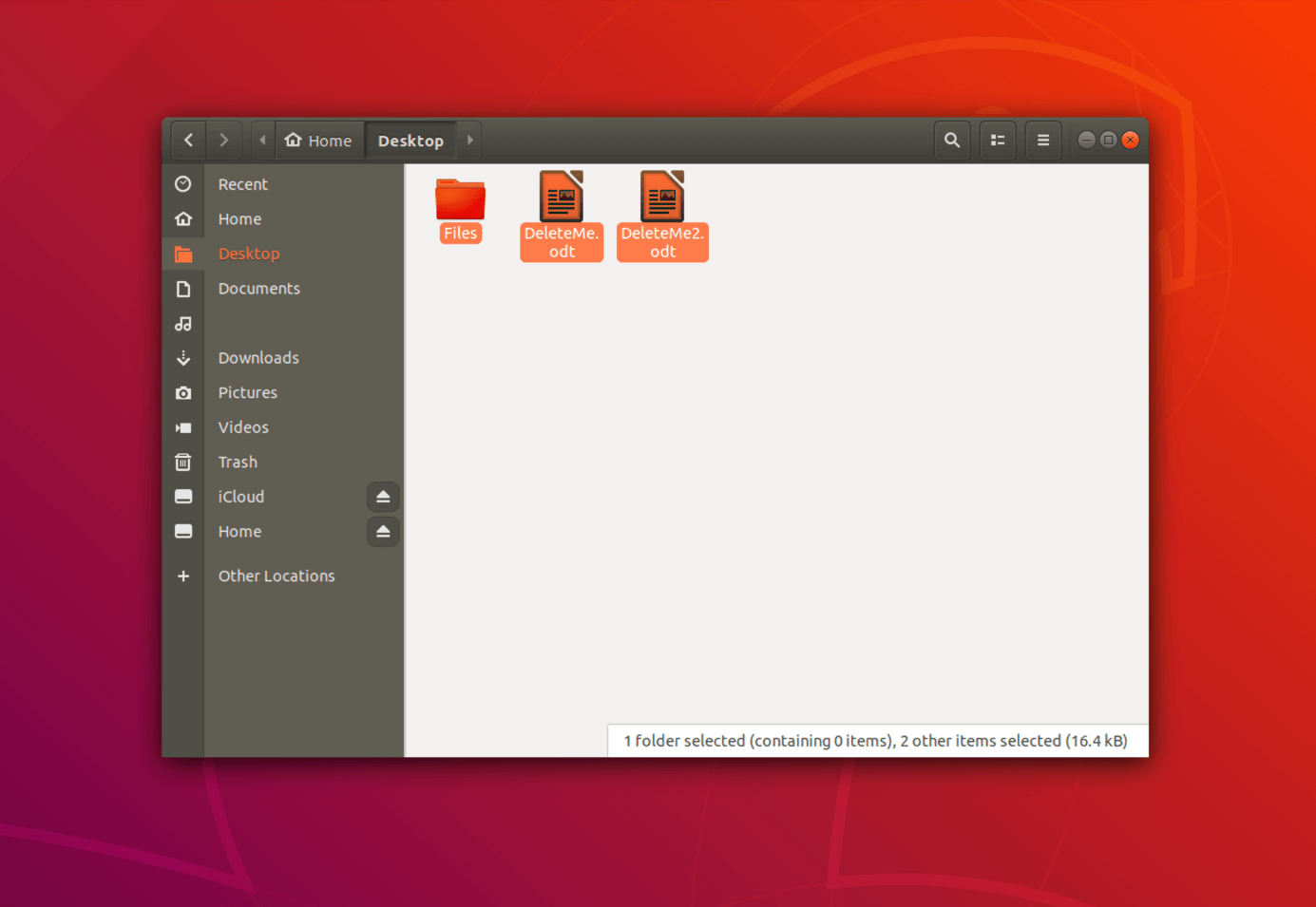 Select the files that you want to delete in the file manager Select the files that you want to delete in the file manager
