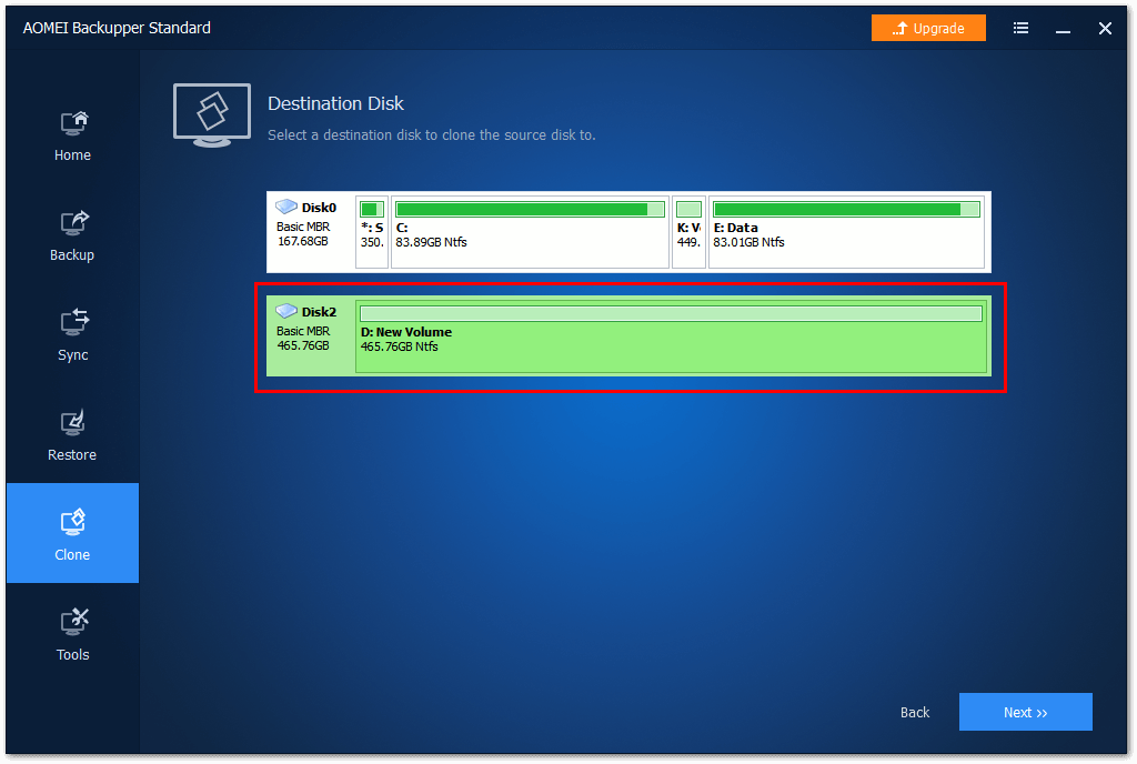 to clone a hard drive in Windows IONOS