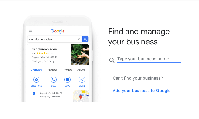 Register Google My Business: Find and manage your business