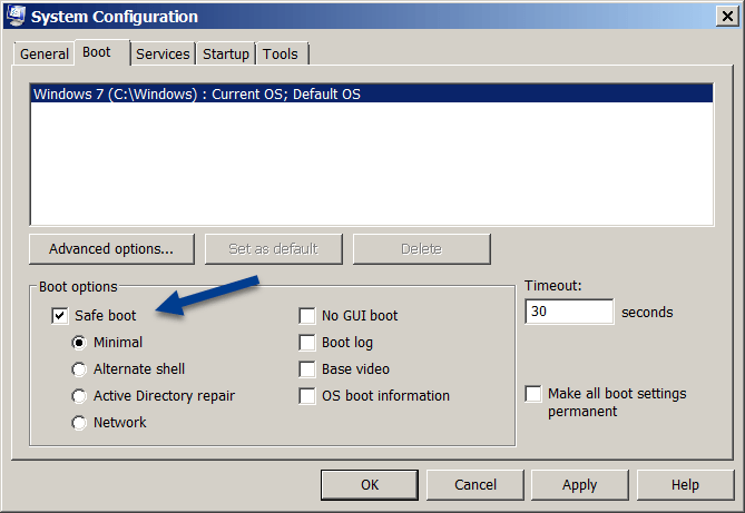 Starting Windows 7 in safe mode methods and step by step guide IONOS