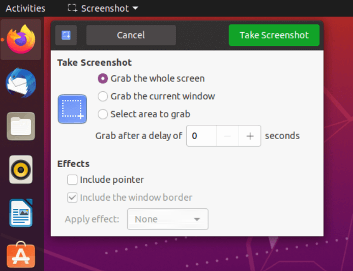 Tool for screenshots in Ubuntu