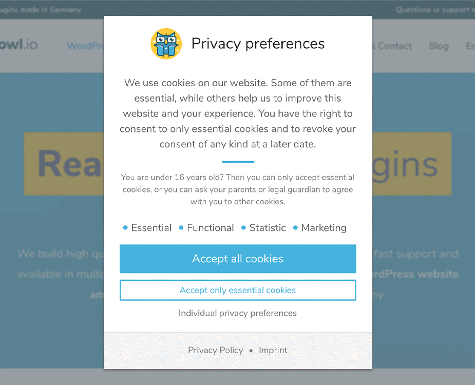 The best cookie consent plugins for WordPress IONOS