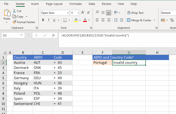 XLOOKUP-Example for not_found