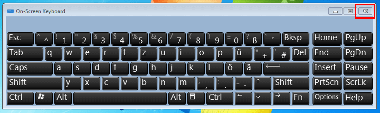geest Zweet krokodil Activate an on-screen keyboard in Windows 10, 8, and 7: Here's how - IONOS