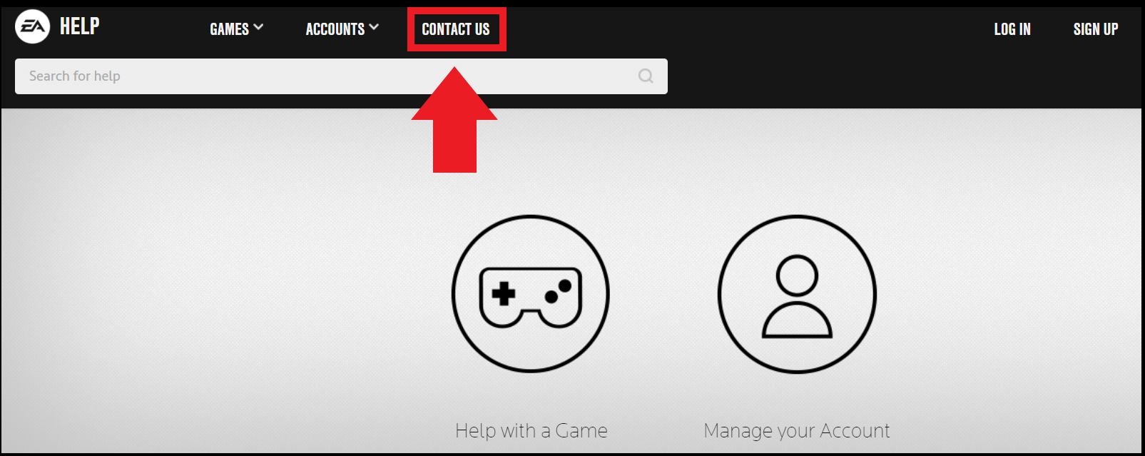 Contact EA Support via the contact button on the EA help page.