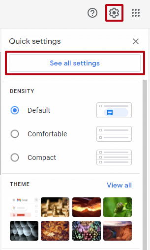 Gmail client “See all settings”