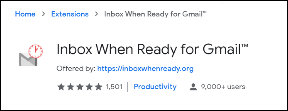 Inbox When Ready locks and blocks the inbox until all previous mails are processed