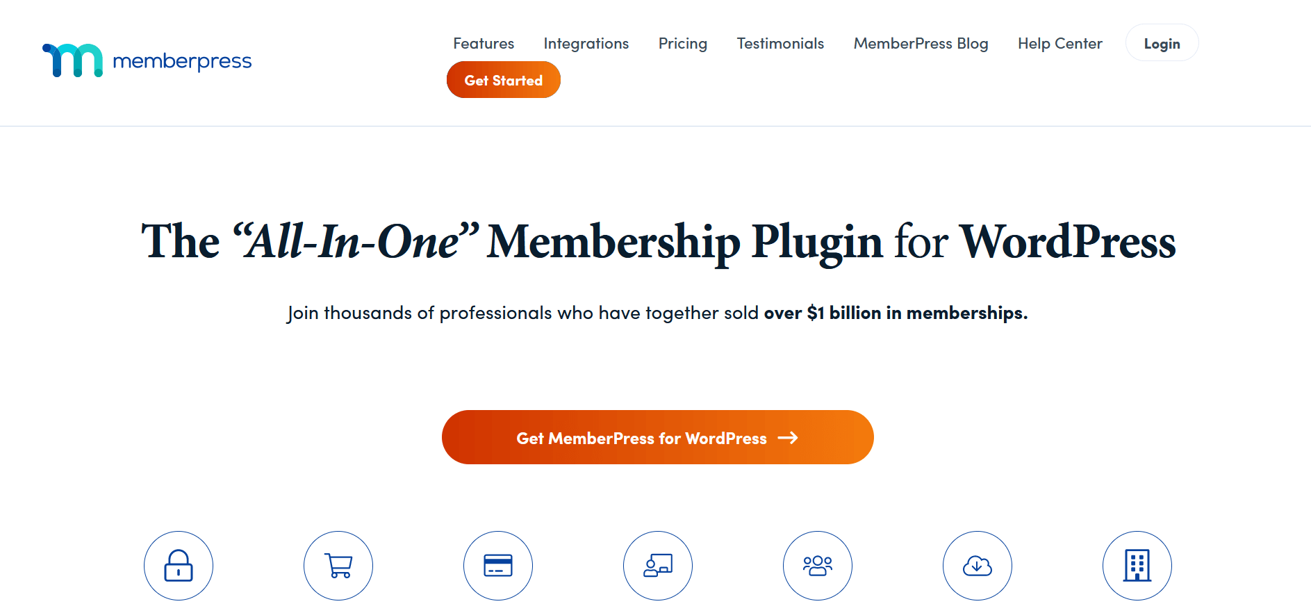 Screenshot of MemberPress WordPress plugin