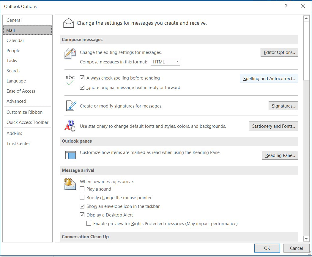 Check Outlook emails before sending them - Outgoing email checker