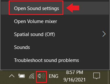 If the HDMI sound output does not happen automatically, switch your audio device under “Open Sound settings”