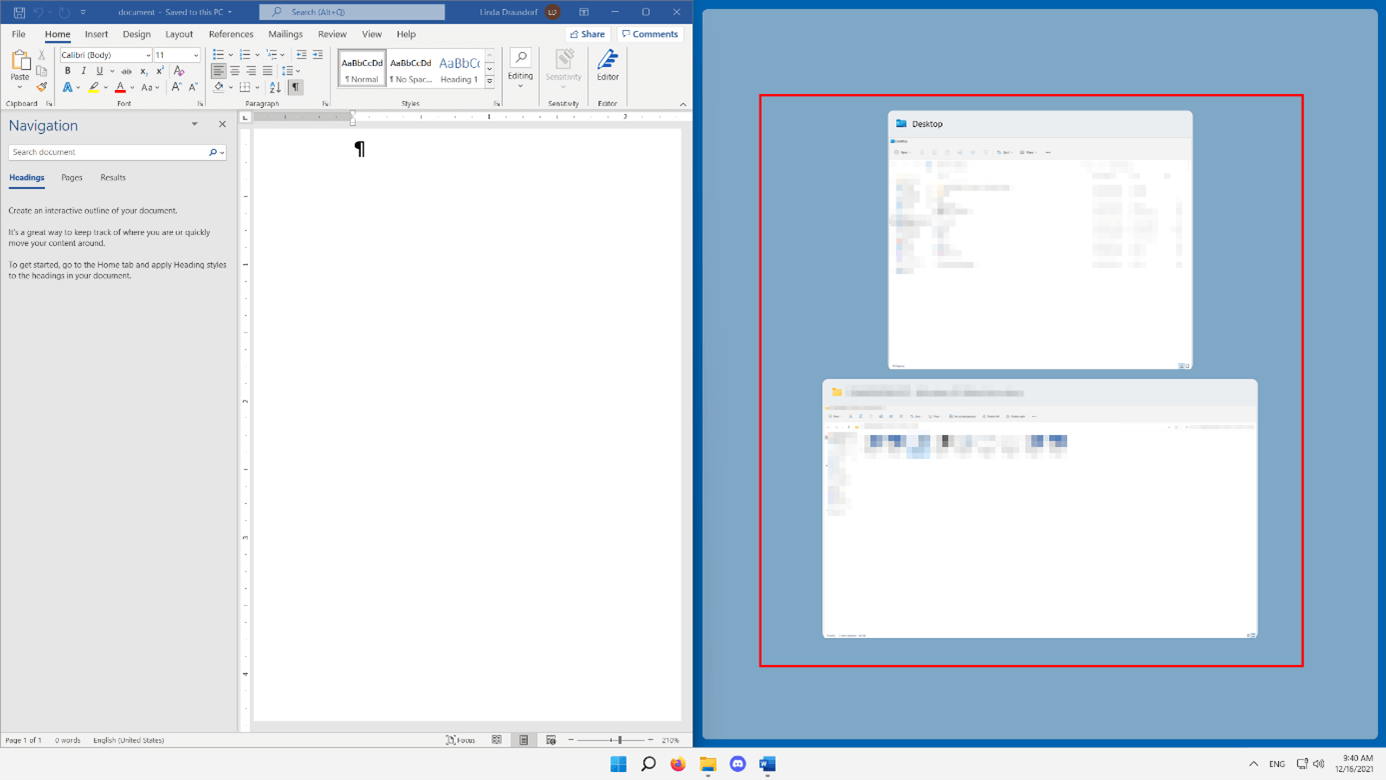 Windows 11 split screen: preview