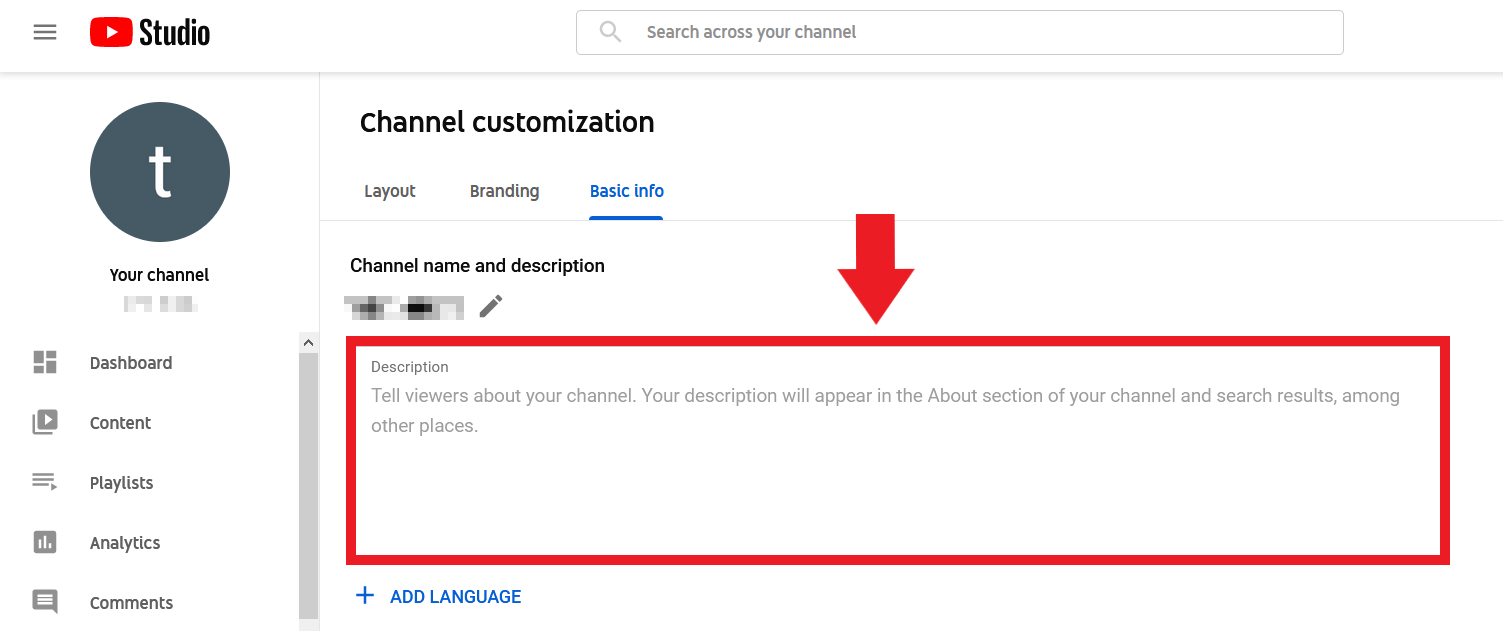 channel name change: How to change your  name - IONOS