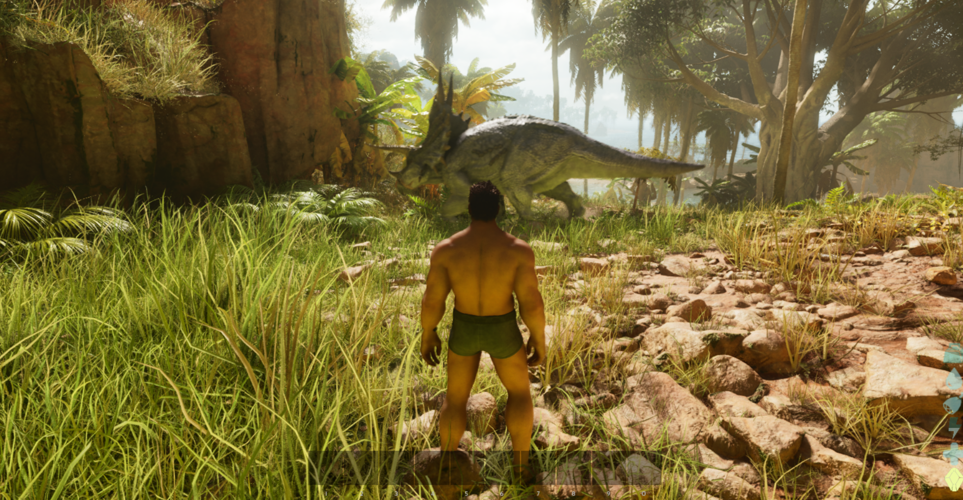 In-game image from ARK: Survival Ascended