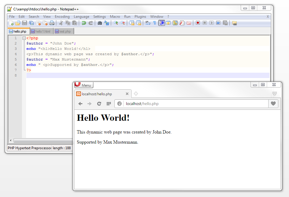 Overwriting variables Overwriting variables