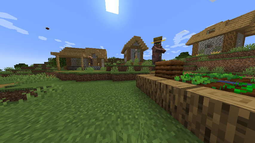 Прибрежная деревня -7783854906403730143 Скриншот от Minecraft
