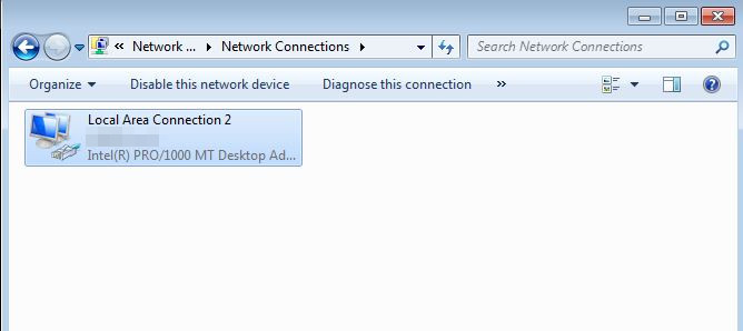 Overview of network connections in Windows 7