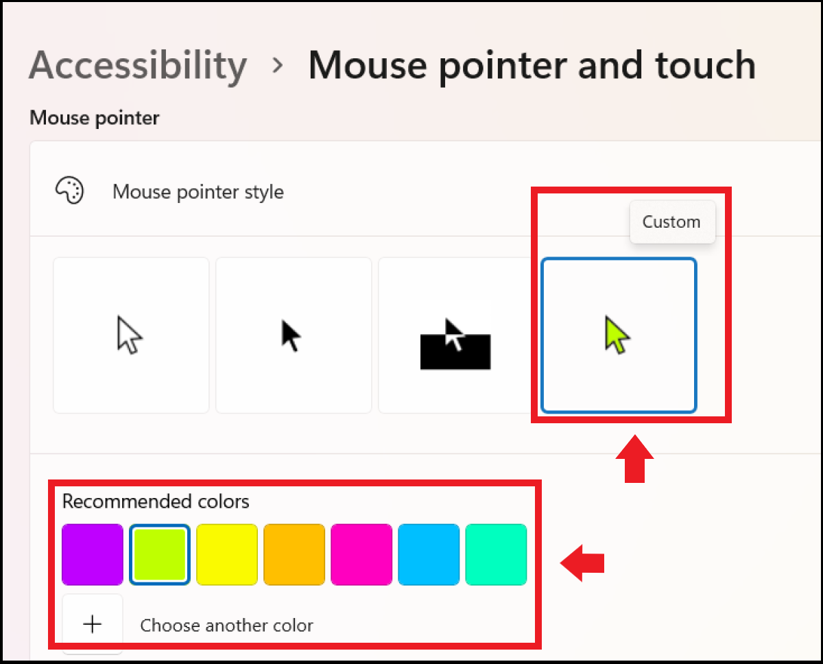 Windows 11 Feature Request: New Cursor pointers - Microsoft